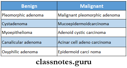 Diseases Of Salivary Glands Salivary Glands Tumours