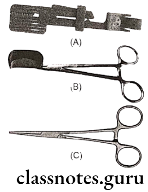 Oral Radiology Intraoral Radiographic Techniques A selection of film packet holders for mandibular third molars