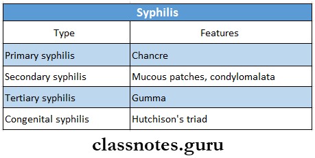 Bacterial Infections Of Oral Cavity Syphilis