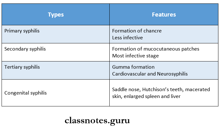 Chronic And Granulomatous Inflammation Types Of Syphilis