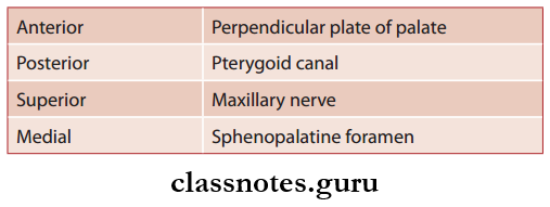 Nerves Of Head And Neck Pterygopalatine Ganglion Relations
