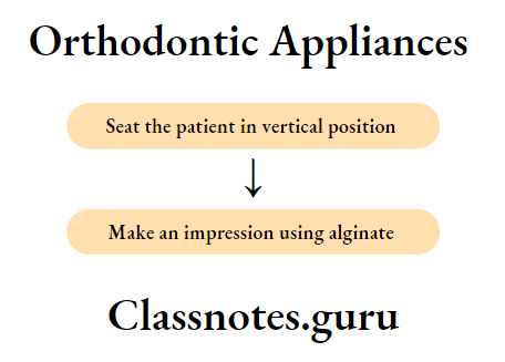 Orthodontic Diagnosis Impression making