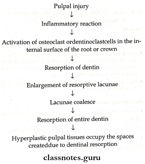 Physical And Chemical Injuries Of The Oral Cavity Internal Resorption Etipathogenesis