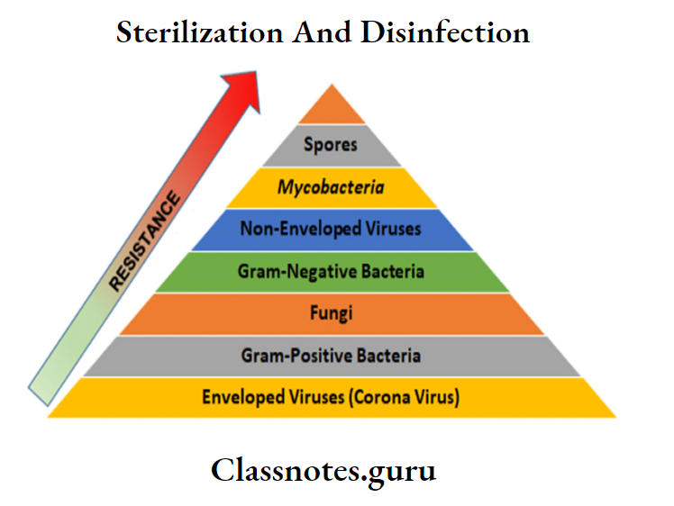 Sterilization And Disinfection Reststance Of Microorganisms