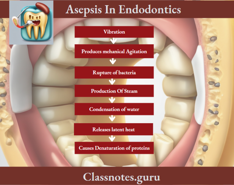Asepsis In Endodontics Question And Answers Class Notes