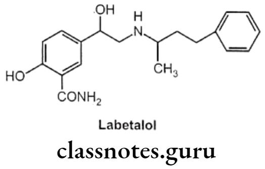 Medical Chemistry Drugs Acting On Autonomic Nervous System Labetalol
