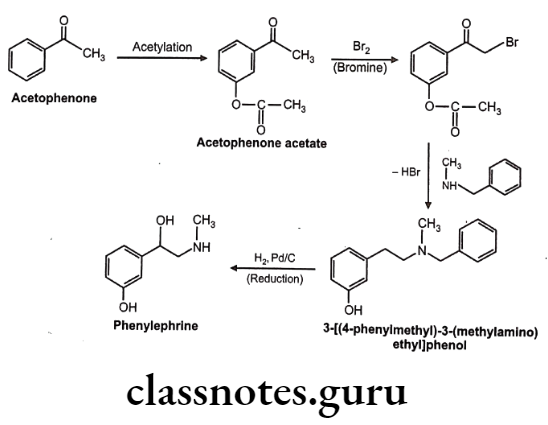 Medical Chemistry Drugs Acting On Autonomic Nervous System Phenylephrine 1