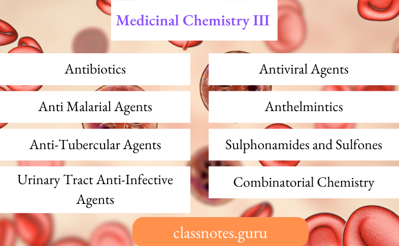 Medicinal Chemistry III Notes