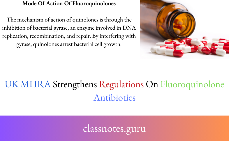 UK MHRA Strengthens Regulations On Fluoroquinolone Antibiotics