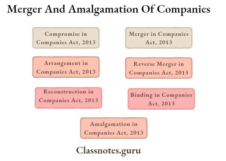 CS Company Law Merger And Amalgamation Of Companies