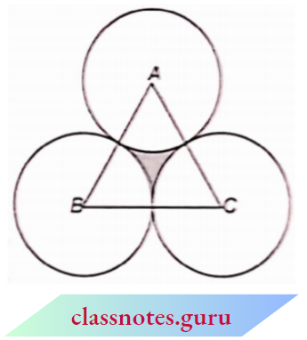 Area Related To Circles Area Of An Equilateral Triangle