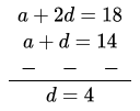 Arithmetic Progression The First Term Of AP Be A And Common Difference D From Equation 1 And 2