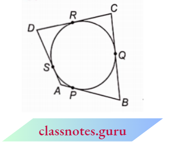 Circle An Quadrilateral ABCD Is Drawn To The Circumscribe A Circle
