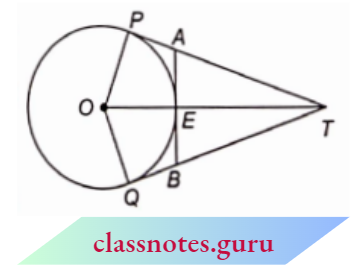 Circle O Is The Centre Of The Circle Of Radius