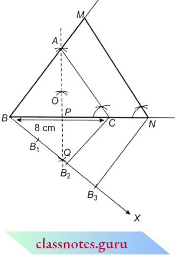 Constructions An Isosceles triangle