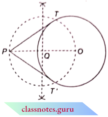Constructions Two Tangent To The Circle