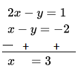 Linear Equations In Two Variables Elimination Method 1 From The Denominator A Fraction Reduces