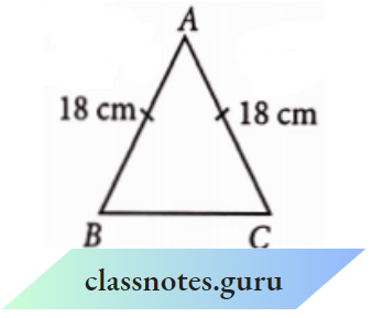 Mensuration The Triangle