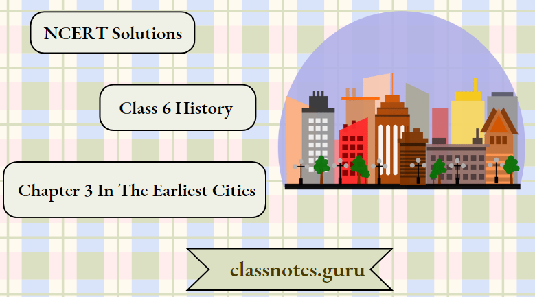 NCERT Solutions For Class 6 History Chapter 3 In The Earliest Cities
