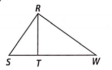 RS perpendicular to RW