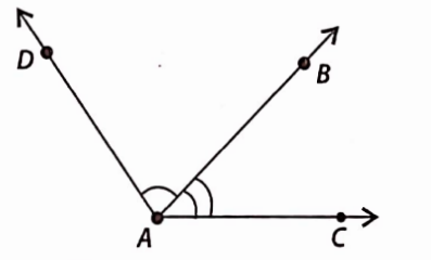 The common part between the two angles