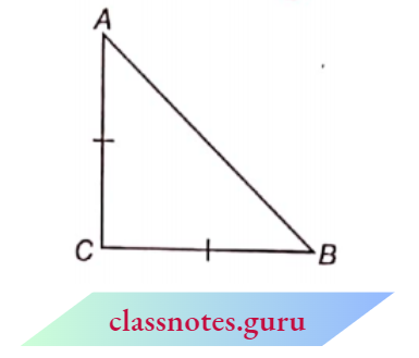 Triangle ABC Is An Isosceles Triangle With AC Equal To BC