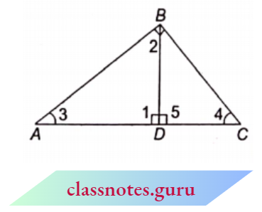 Triangle In Right Angle Triangle The Square Of Hypotenuse Is Equal To The Sum Of The Squares Of Their Two Sides