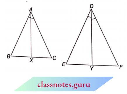 Triangle The Ratio Of The Areas Of Two Similar Triangles Is Equal To The Ratio Of Their Corresponding Angle