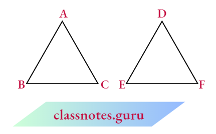 Triangle The Triangle ABC And Triangle DEF Are Similar