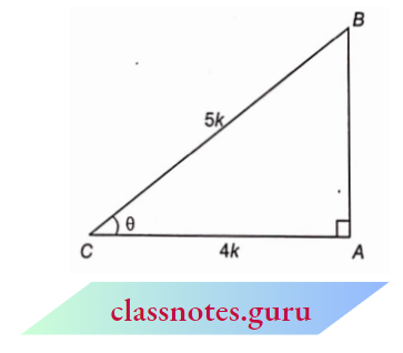 Trigonometry Construction Of An Right Angle Triangle ABC