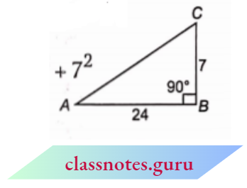 Trigonometry In Triangle ABC, Right Angled At B