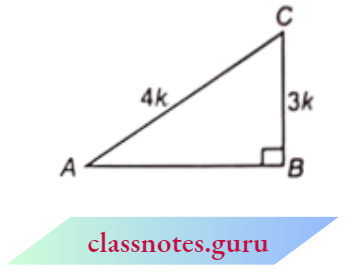 Trigonometry The Value Of Cos A And Tan A