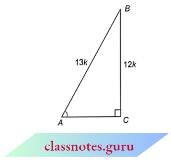 Trigonometry The Value Of Other Trigonometric Ratio For Angle A