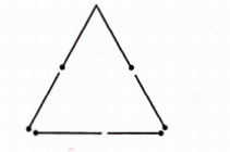 Yes, it is possible to make a triangle with 6 matchstics
