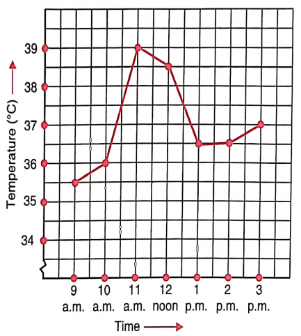 NCERT Class 8 Maths Chapter 13 Introduction To Graphs The Patient’s Temperature