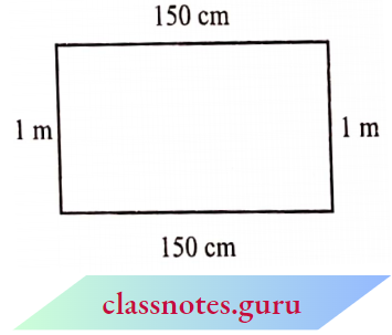 NCERT Notes For Class 6 Maths Chapter 10 Mensuration Perimeter Of A Rectangle Length And Breadth