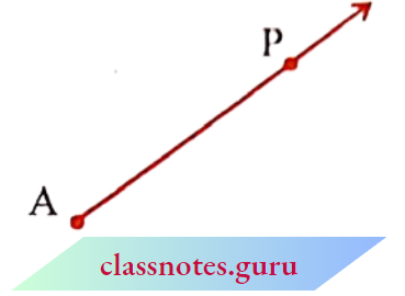 NCERT Notes For Class 6 Maths Chapter 4 Basic Geometrical Numbers A Point On The Path Of The Ray