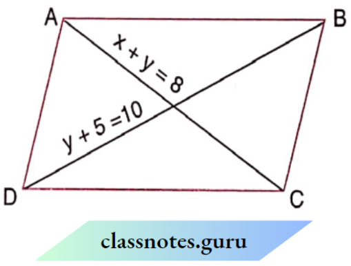 NCERT Solutions For Class 8 Maths Chapter 3 Understanding Quadrilaterals ABCD Is A Parallelogram