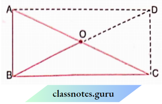 NCERT Solutions For Class 8 Maths Chapter 3 Understanding Quadrilaterals Right Angle Traingle And O Is The Mid Point