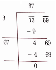 NCERT Solutions For Class 8 Maths Chapter 5 Squares And Square Roots 1369 Square Root Of Each The Numbers By Division Method