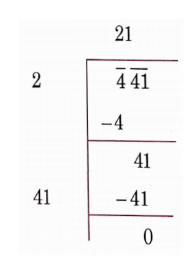 NCERT Solutions For Class 8 Maths Chapter 5 Squares And Square Roots 441 Length Of The Side Of A Square
