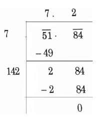NCERT Solutions For Class 8 Maths Chapter 5 Squares And Square Roots 51.84 Square Root Of The Decimal Number