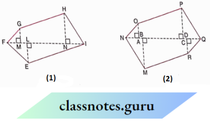NCERT Solutions For Class 8 Maths Chapter 9 Mensuration Polygons Triangles And Trapezium