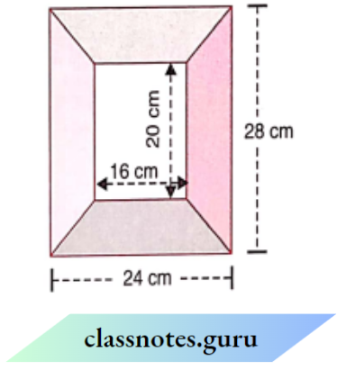 NCERT Solutions For Class 8 Maths Chapter 9 Mensuration The Adjacent Picture
