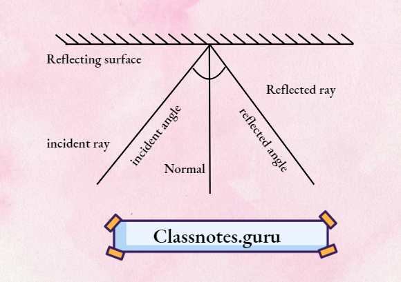NCERT Solutions For Class 8 Science Chapter 13 Law-of-Reflection-Diagram