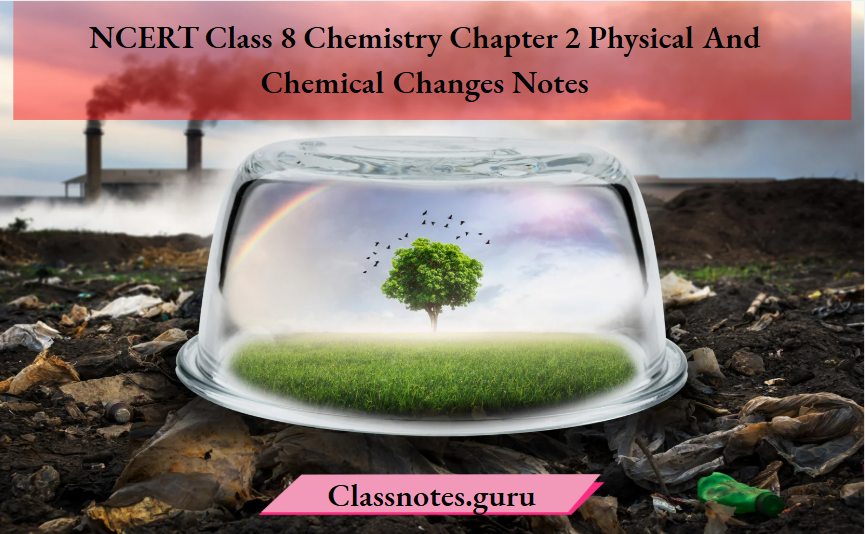 NCERT Class 8 Chemistry Chapter 2 Physical And Chemical Changes Notes